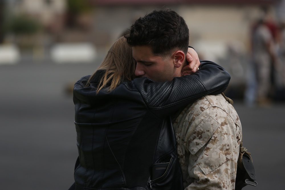 Marines, Sailors farewell loved ones