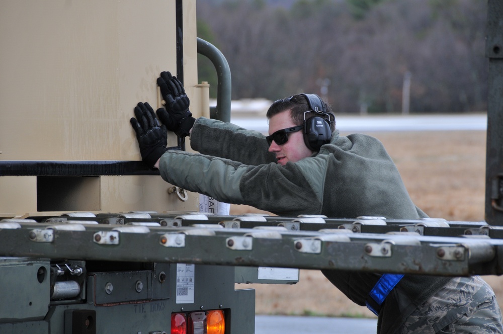 104th Fighter Wing Deploys to Europe with the help of the 9th Airlift Squadron and 103rd Airlift Wing