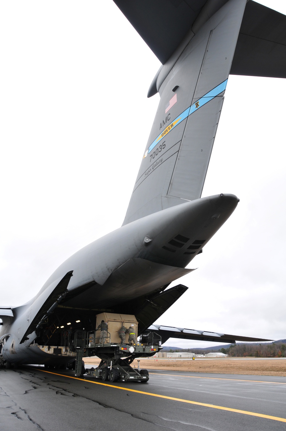 104th Fighter Wing Deploys to Europe with the help of the 9th Airlift Squadron and 103rd Airlift Wing