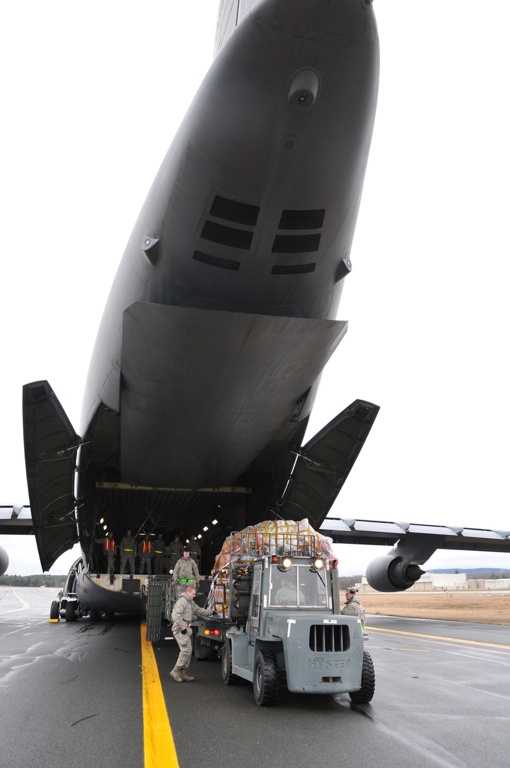 104th Fighter Wing Deploys to Europe with the help of the 9th Airlift Squadron and 103rd Airlift Wing