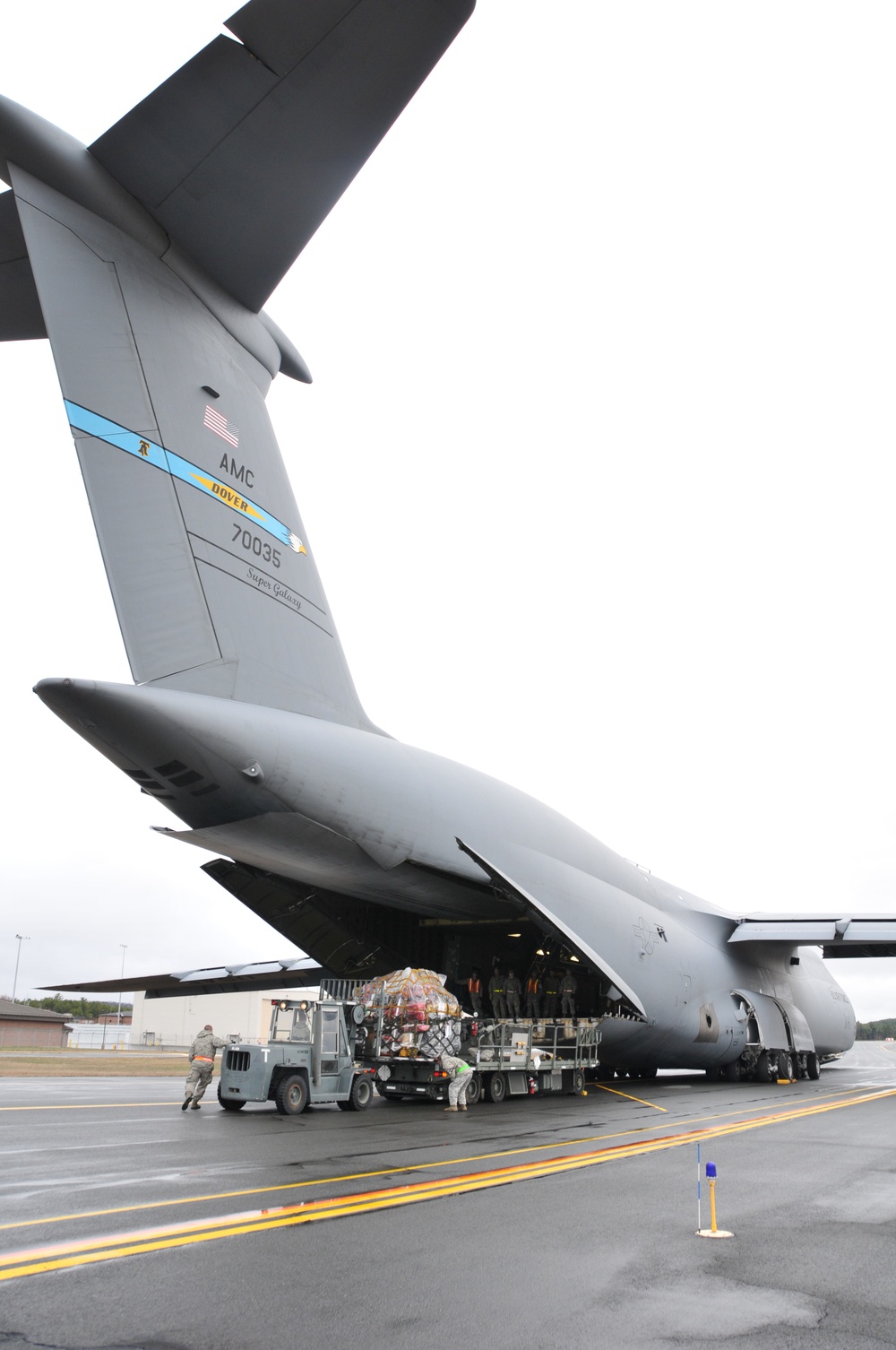 104th Fighter Wing Deploys to Europe with the help of the 9th Airlift Squadron and 103rd Airlift Wing