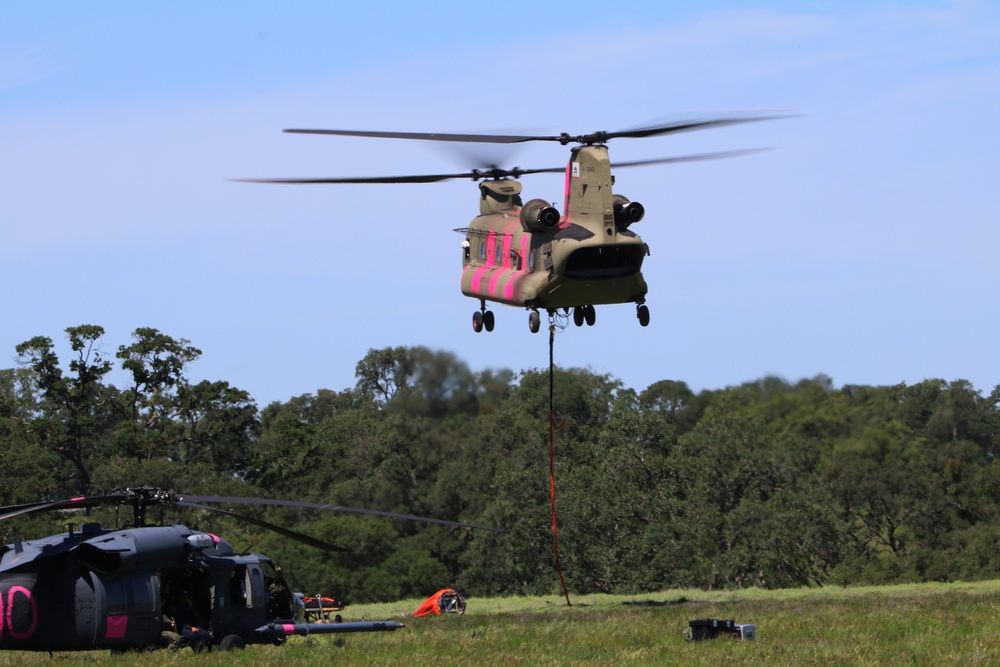 The Cal Guard and CAL FIRE train up for fire season