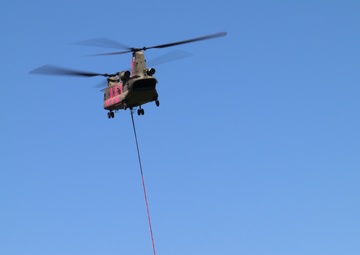 The Cal Guard and CAL FIRE train up for fire season