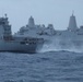 22nd MEU Marines and USS Wasp Sailors resupply at sea