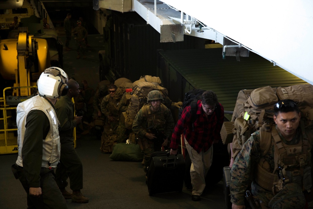 CLB-22 Marines conduct NEO Training