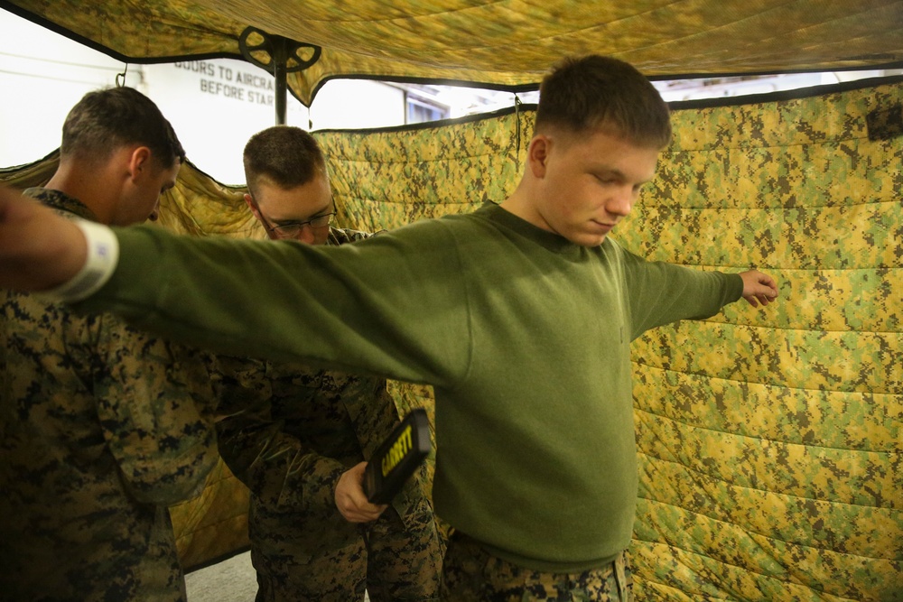 CLB-22 Marines conduct NEO training