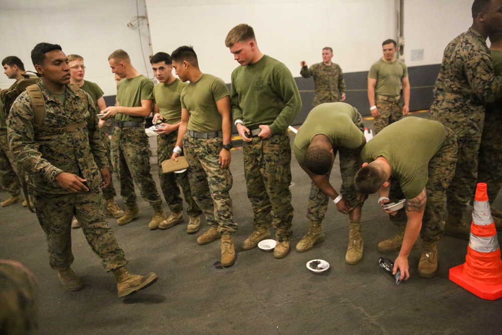 CLB-22 Marines conduct NEO training