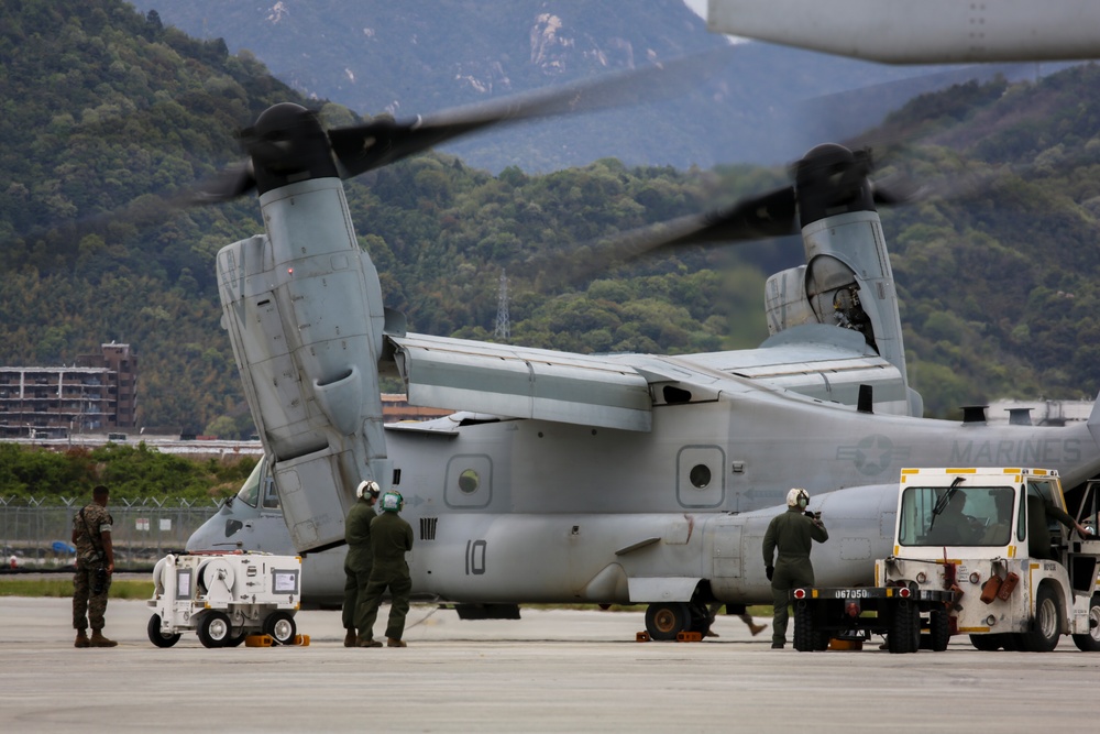 MCAS Iwakuni Marines support disaster relief