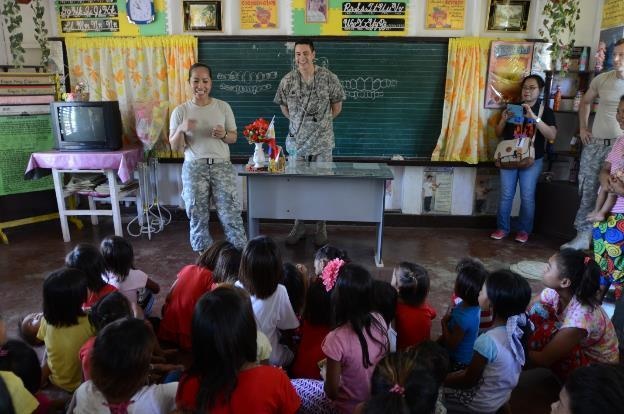 ‘Ghost Brigade’ Soldiers provide dental support, education to Philippine children