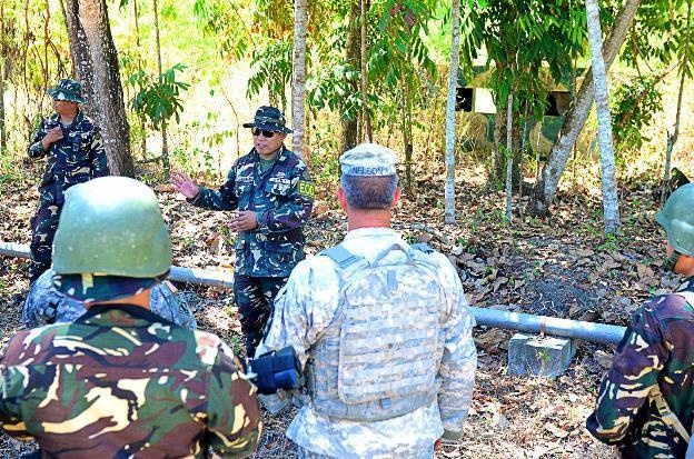 ‘Ghost Brigade’ Soldiers conduct combined mortar and squad training with Filipino counterparts