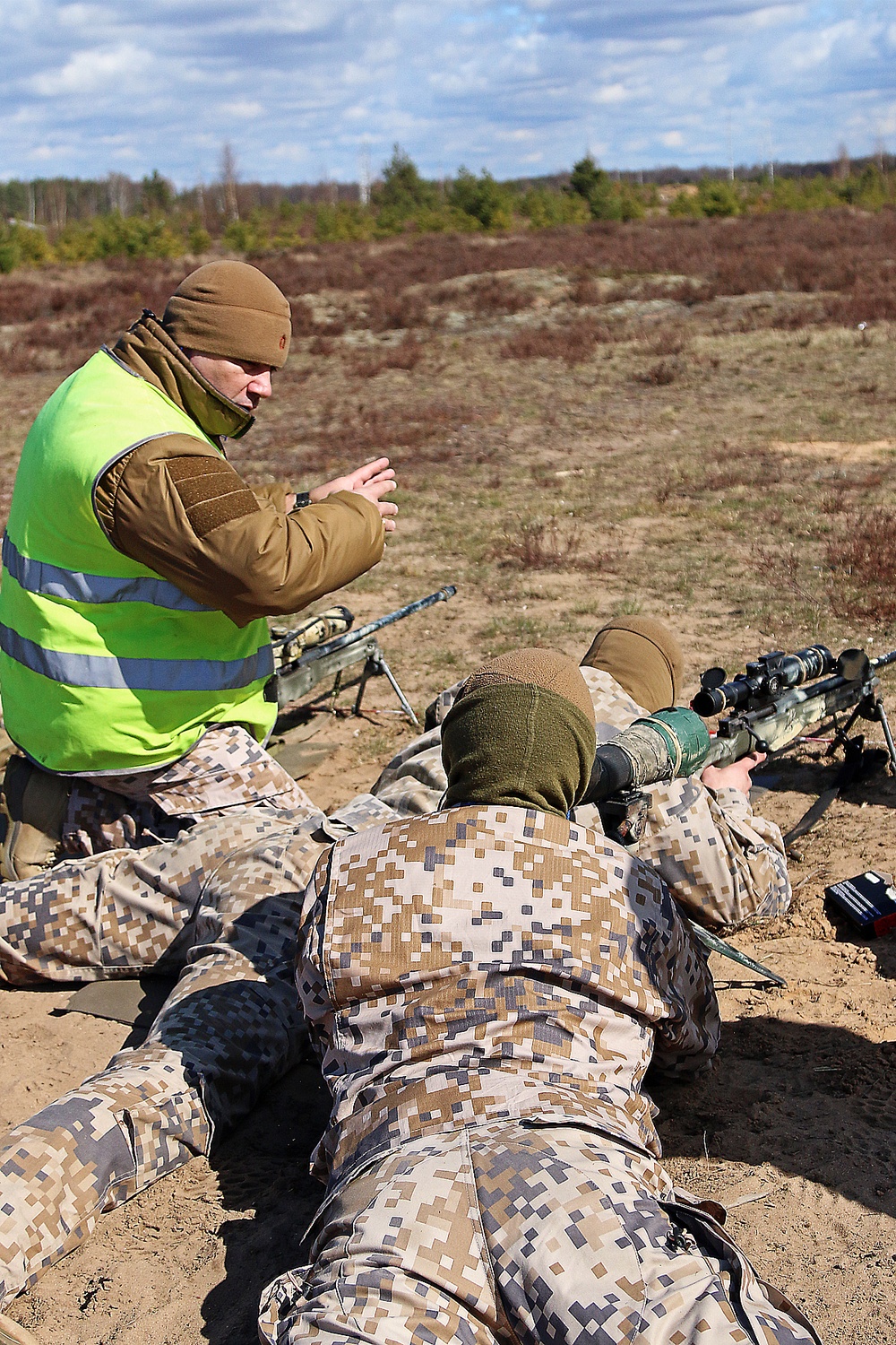 Snipers of five nations fire during Summer Shield XIII