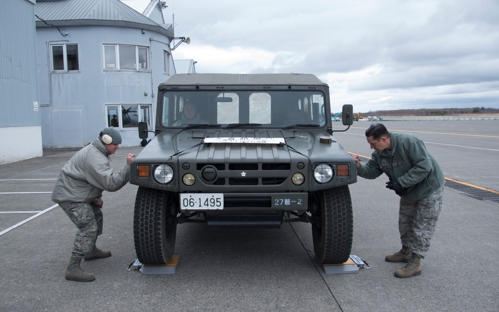 Yokota aids GoJ with earthquake relief