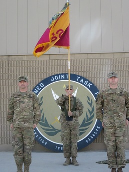 52d EOD Uncases Colors in Kuwait