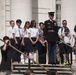 Loudon Day School lays a wreath at the Tomb of the Unknown Soldier in Arlington National Cemetery