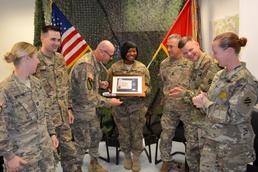 3ID Soldier Volunteer of the Year model of Selfless Service