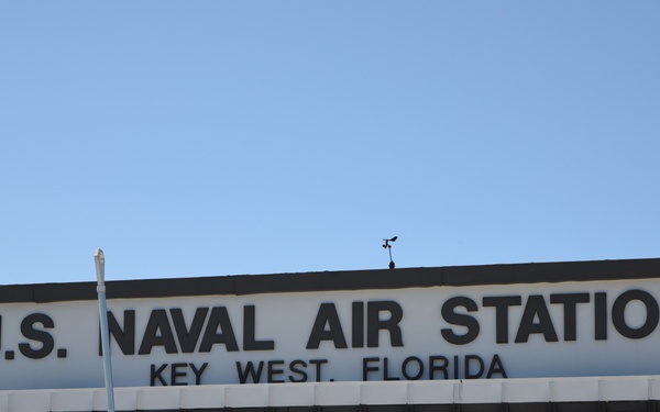 Naval Air Station Key West’s sign