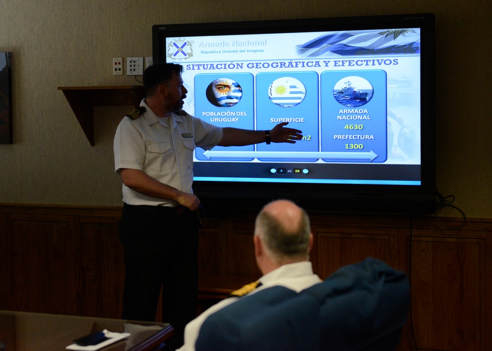 Uruguay Military delegation