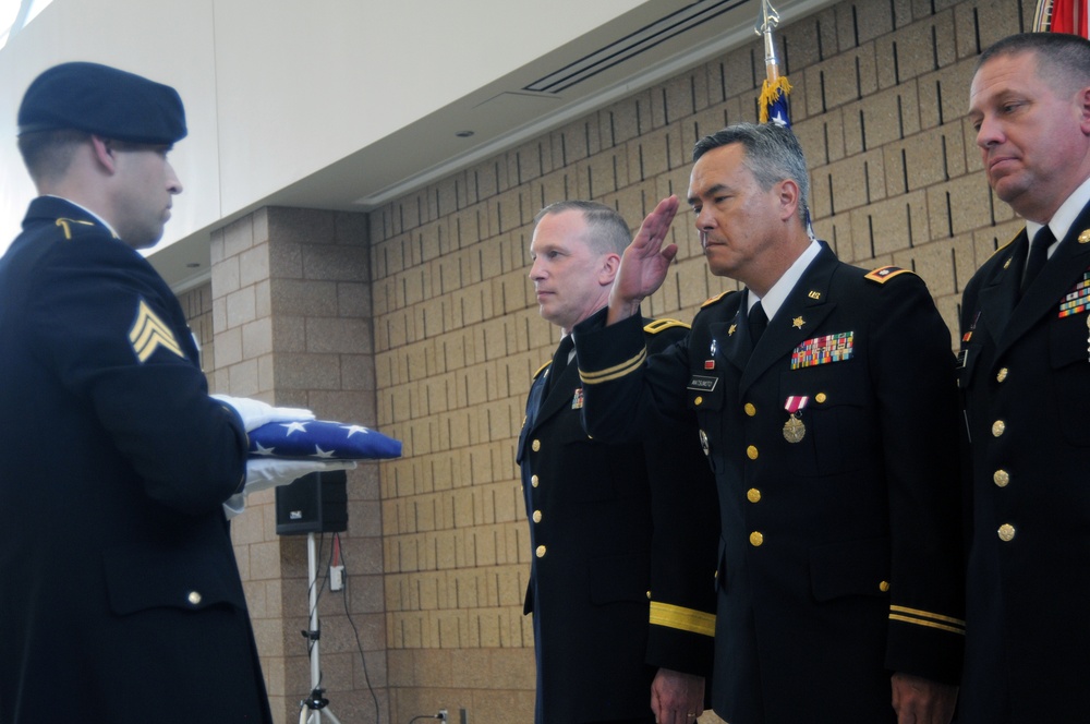 Six Retire During 364th ESC-wide ceremony