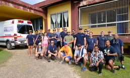 USCGC Kukui crew volunteers in Vava'u, Tonga