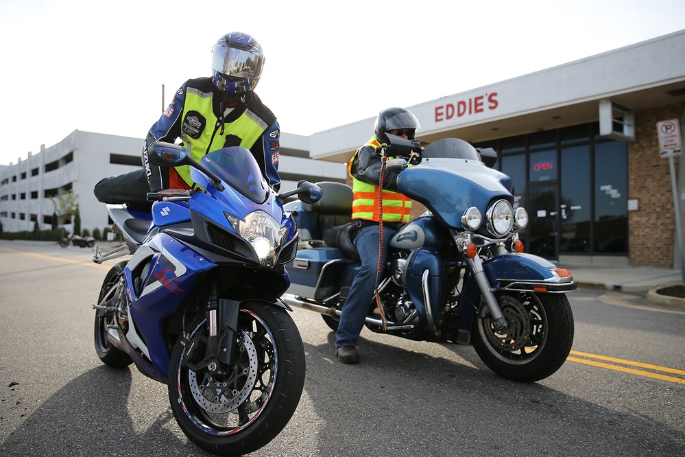 Ford Sailors Participate in Second Annual Spring Ride