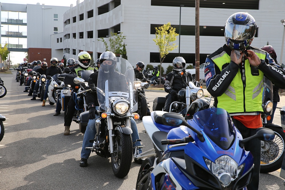 Ford Sailors Participate in Second Annual Spring Ride