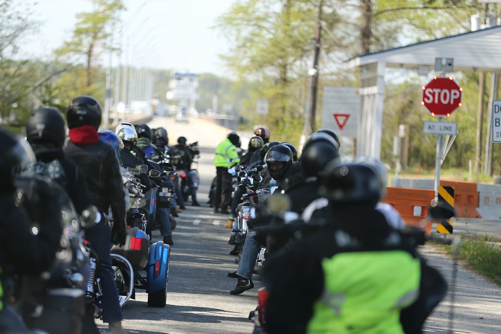 Ford Sailors Participate in Second Annual Spring Ride