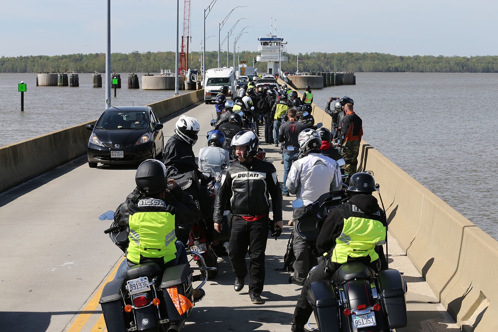 Ford Sailors Participate in Second Annual Spring Ride