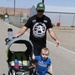 Sgt. Avery and his son stroll their way through No More 5K