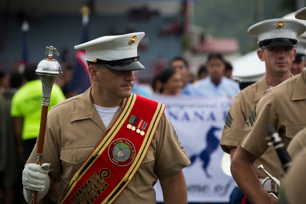 MARFORPAC Band in American Samoa