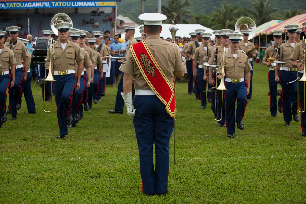 MARFORPAC Band in American Samoa