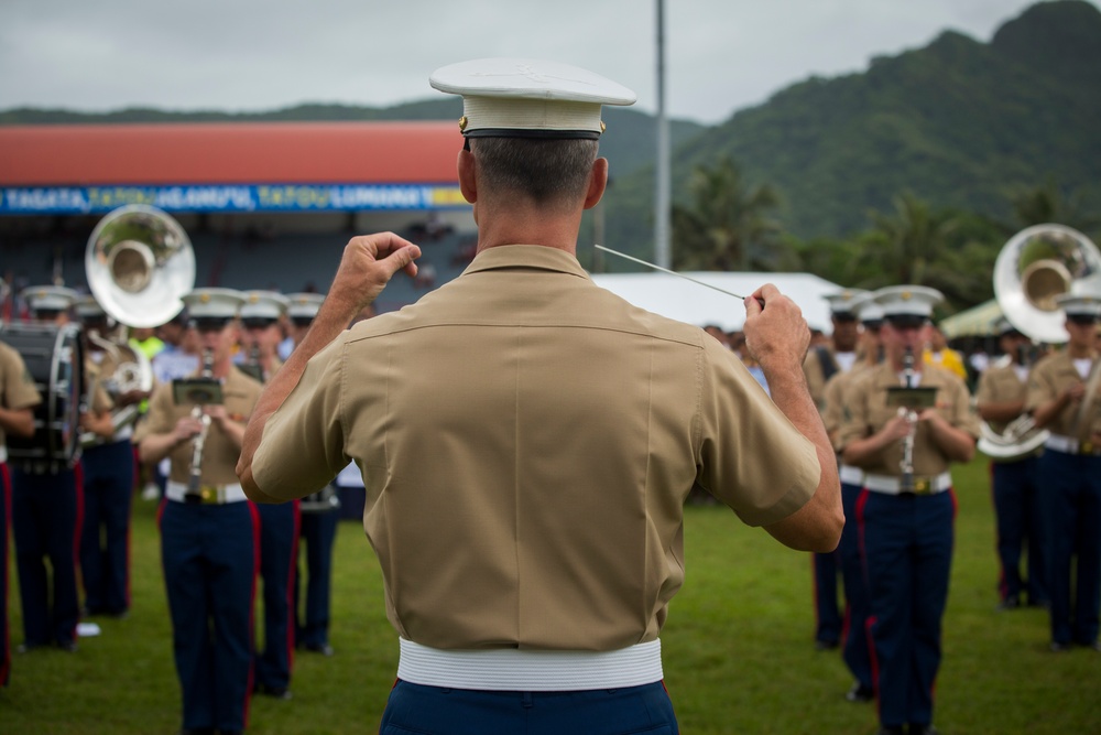 MARFORPAC Band in American Samoa