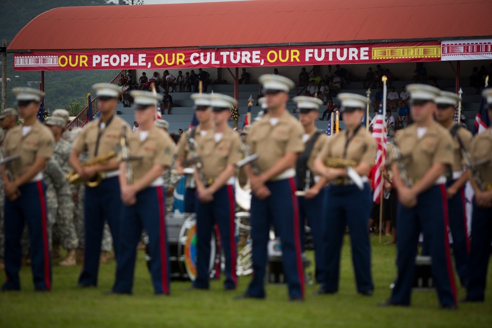 MARFORPAC Band in American Samoa