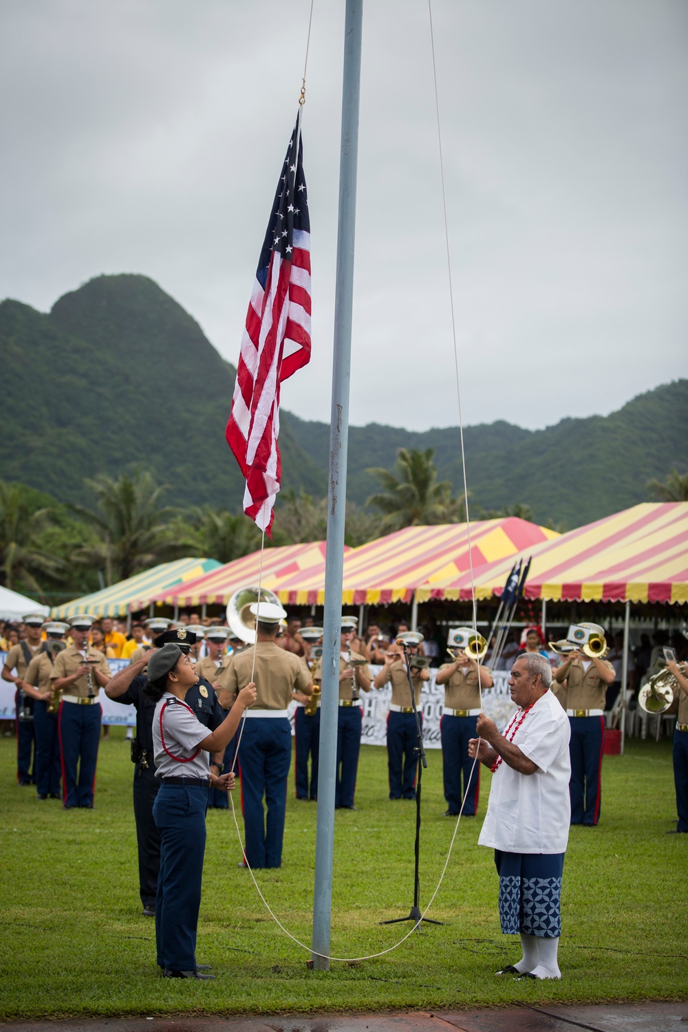 MARFORPAC Band in American Samoa