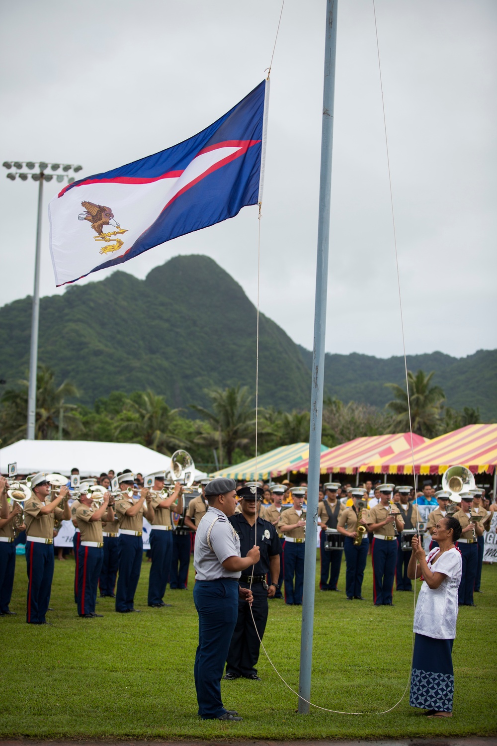 MARFORPAC Band in American Samoa