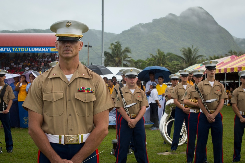 MARFORPAC Band in American Samoa