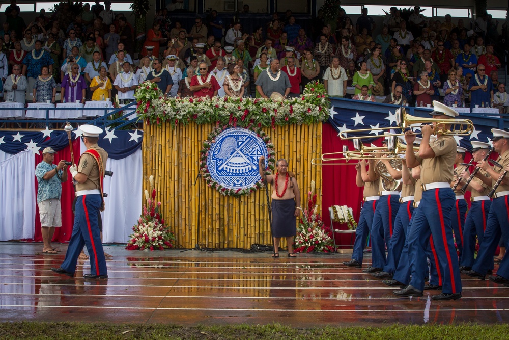 MARFORPAC Band in American Samoa