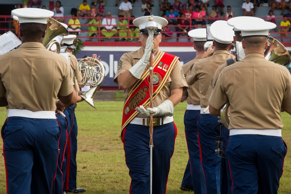 MARFORPAC Band in American Samoa