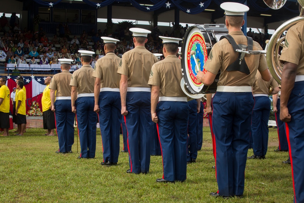 MARFORPAC Band in American Samoa