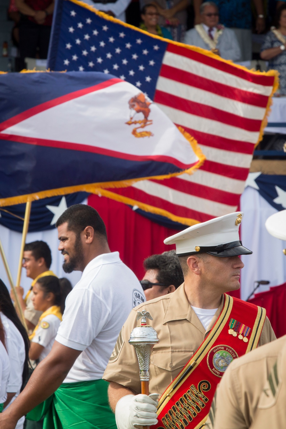 MARFORPAC Band in American Samoa