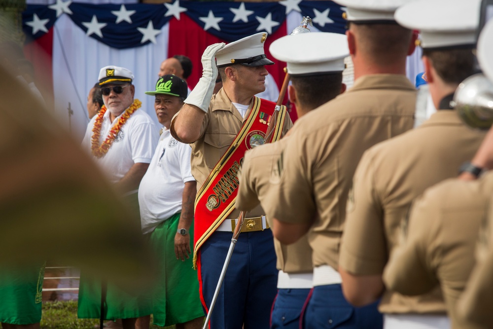 MARFORPAC Band in American Samoa