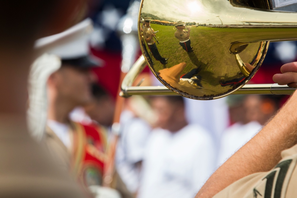 MARFORPAC Band in American Samoa