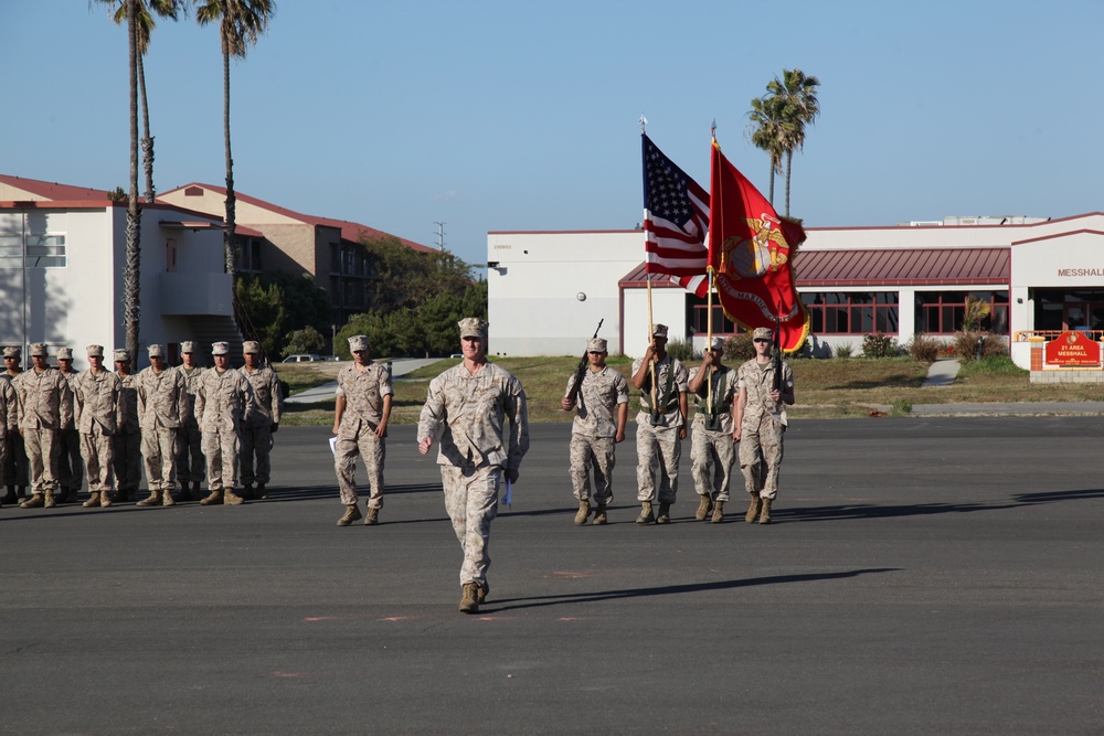 3D ANGLICO Change of Command