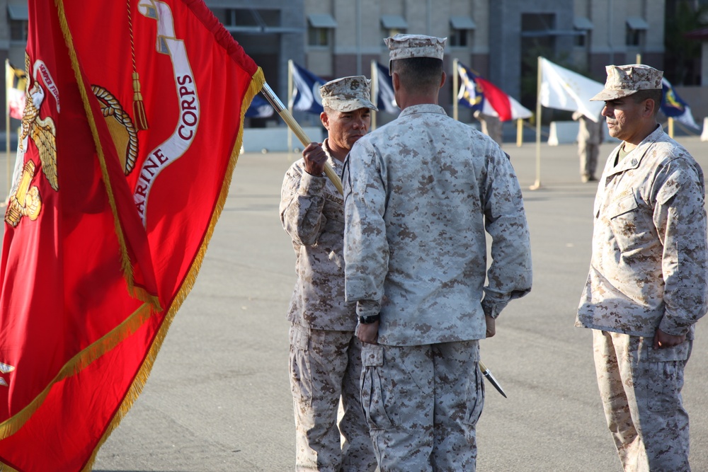 3D ANGLICO Change of Command