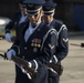 U.S. Air Force Honor Guard Drill Team performs in San Antonio
