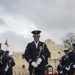 U.S. Air Force Honor Guard Drill Team performs in San Antonio