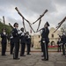 U.S. Air Force Honor Guard Drill Team performs in San Antonio