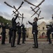 U.S. Air Force Honor Guard Drill Team performs in San Antonio
