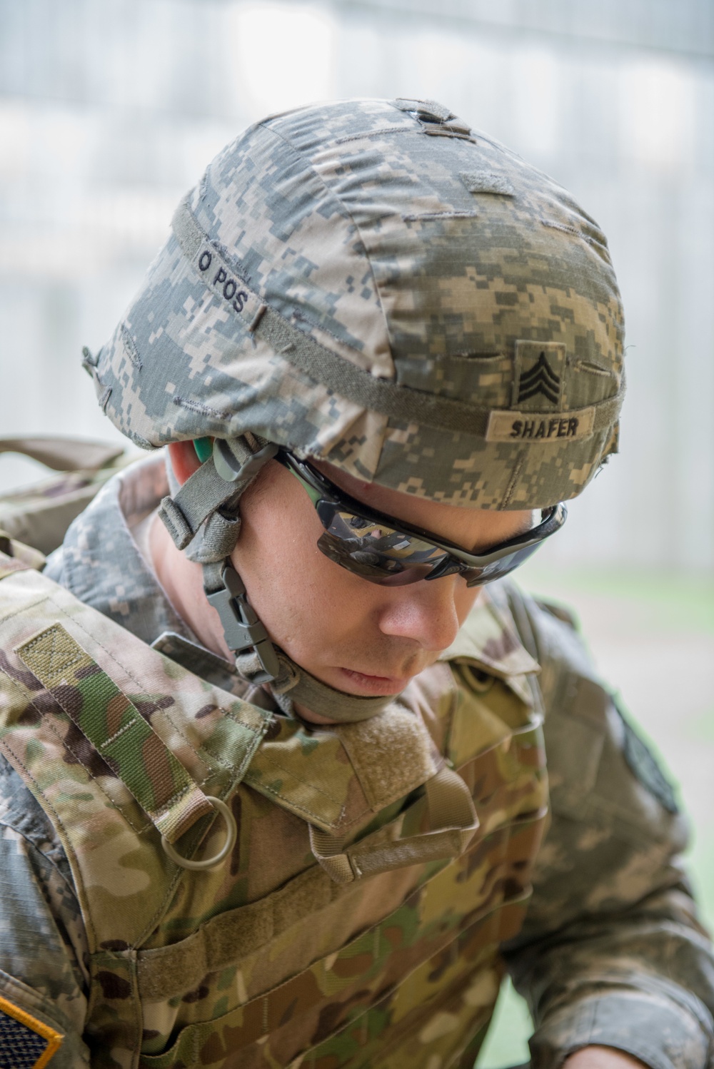 A co AFNORTH Bn Soldiers Qualify with M9 Pistols at a Dutch Range