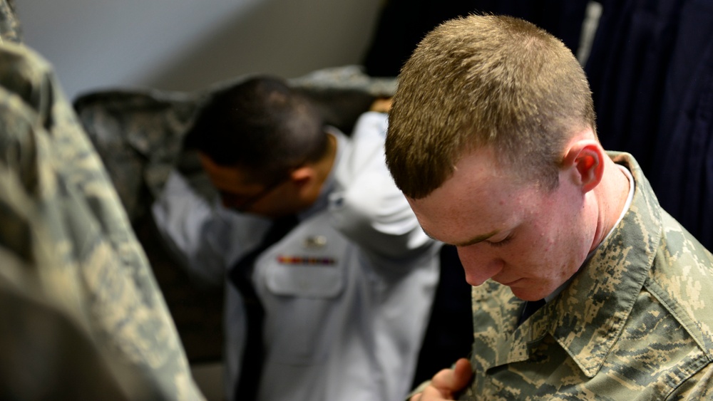 Spring cleaning: Team Aviano does more with less