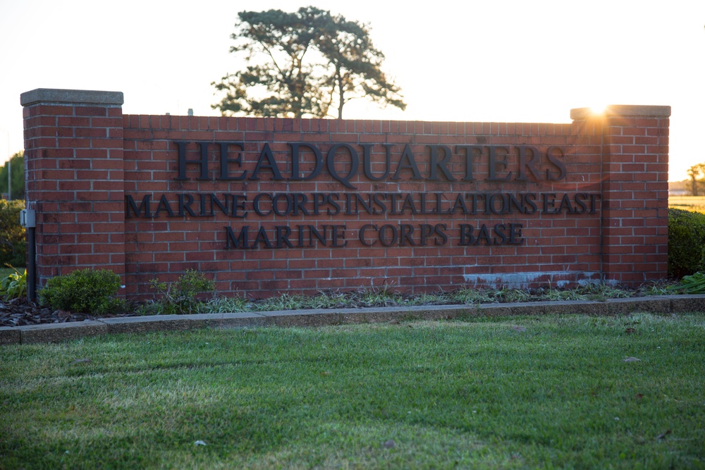 Camp Lejeune Morning Colors